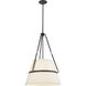 Alora Mood Oliver Pendant Ceiling Light in Matte Black