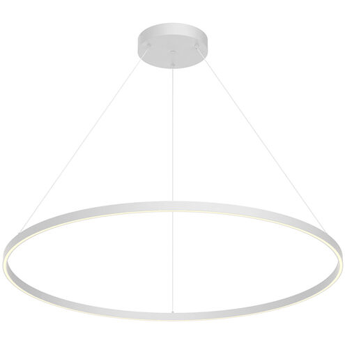 Cerchio LED 47.25 inch White Pendant Ceiling Light