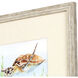 Animals Collection Blue Framed Art