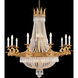 Mariner Luxury LED 45.67 inch Antique Gold Plated Chandelier Ceiling Light