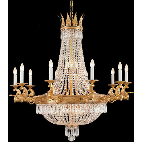 Mariner Luxury LED 45.67 inch Antique Gold Plated Chandelier Ceiling Light