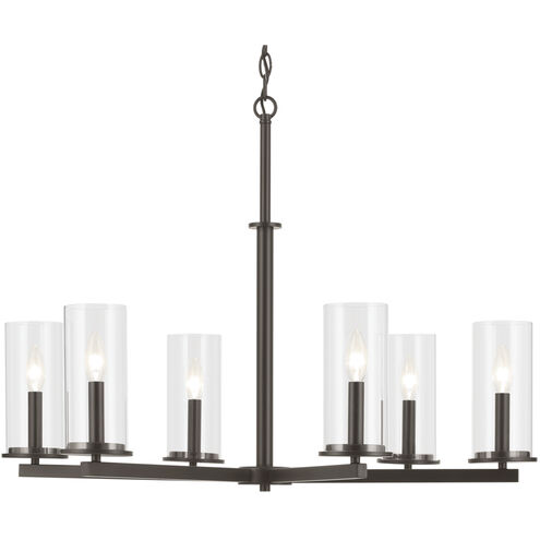 Crosby 6 Light Olde Bronze Chandelier Ceiling Light