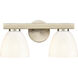 Apria 2 Light 15.75 inch Modern Gold Vanity Light Wall Light