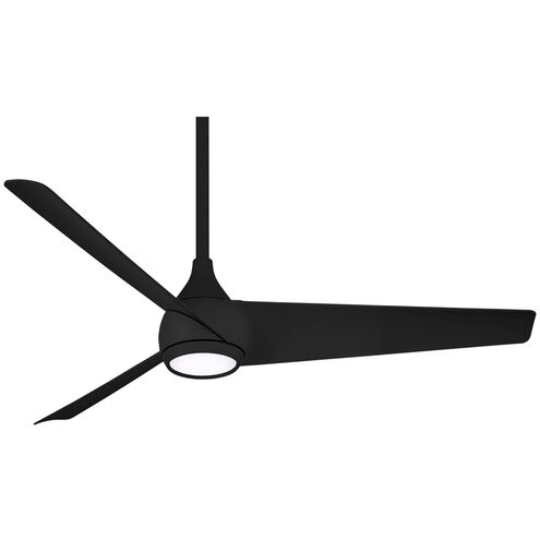 Twist 52 inch Coal Indoor Ceiling Fan, Wifi