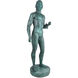 Standing Greek Warrior 36 X 15.25 inch Bronze Sculpture
