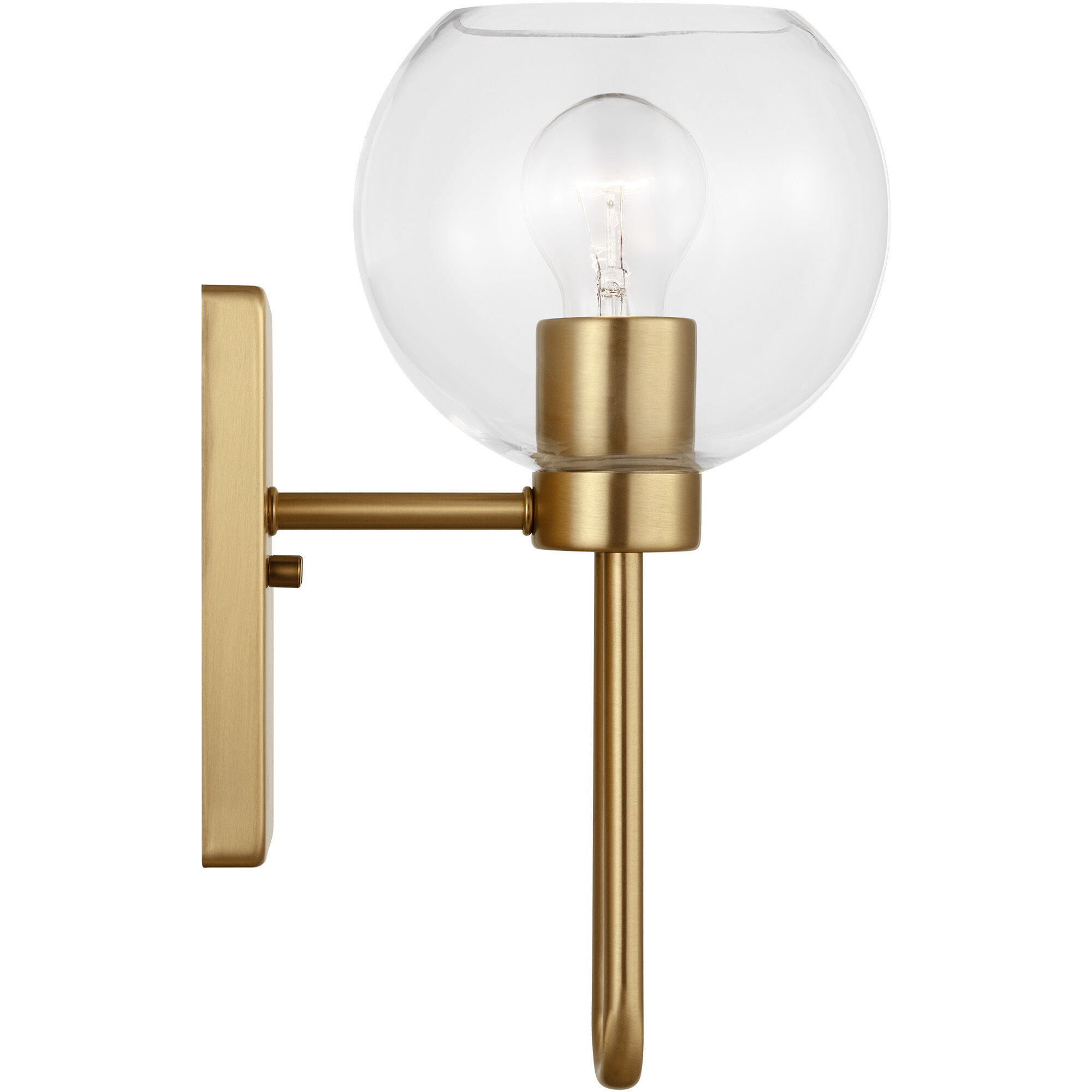 Codyn 1 Light 6.75 inch Satin Brass Bath Vanity Wall Light
