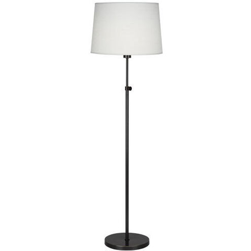 Robert Abbey Koleman 49.25 inch 100.00 watt Deep Patina Bronze Floor Lamp Portable Light Z463 - Open Box