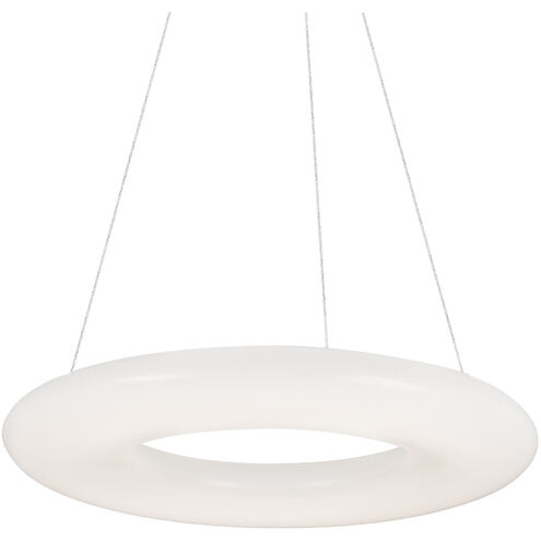 Cumulus LED 30 inch White Pendant Ceiling Light