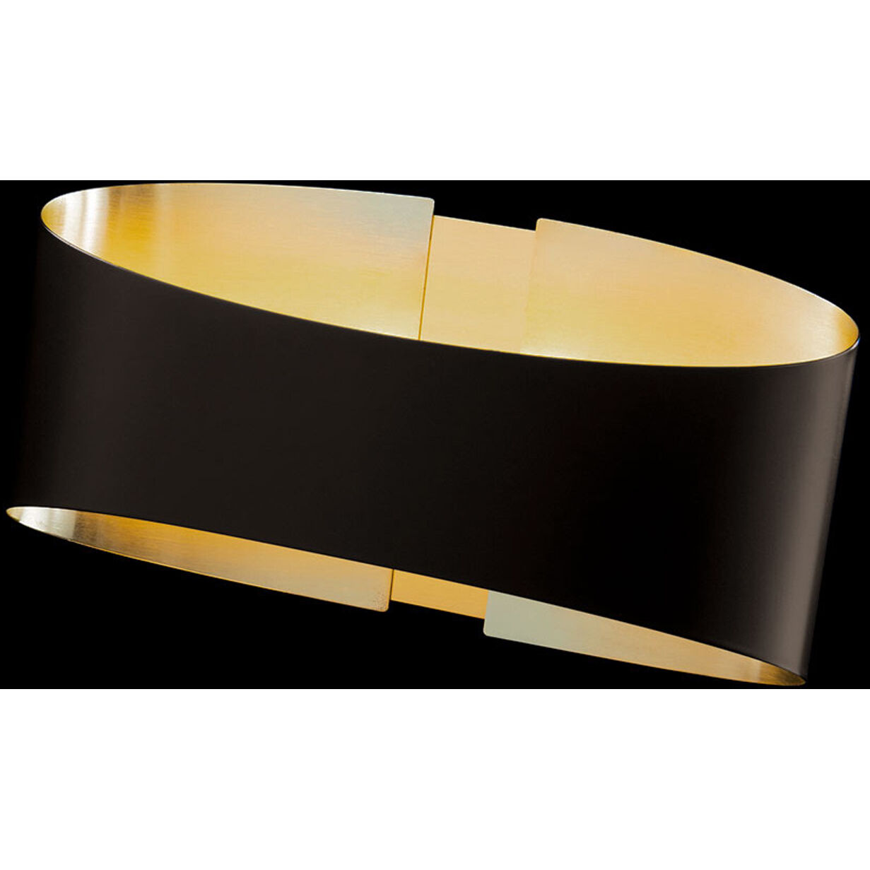Swerve 1 Light 4 inch Bronze-Brushed Brass ADA Wall Sconce Wall Light