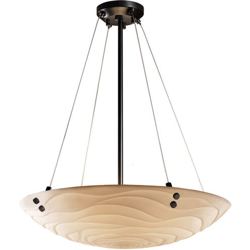 Porcelina 51 inch Matte Black Pendant Ceiling Light