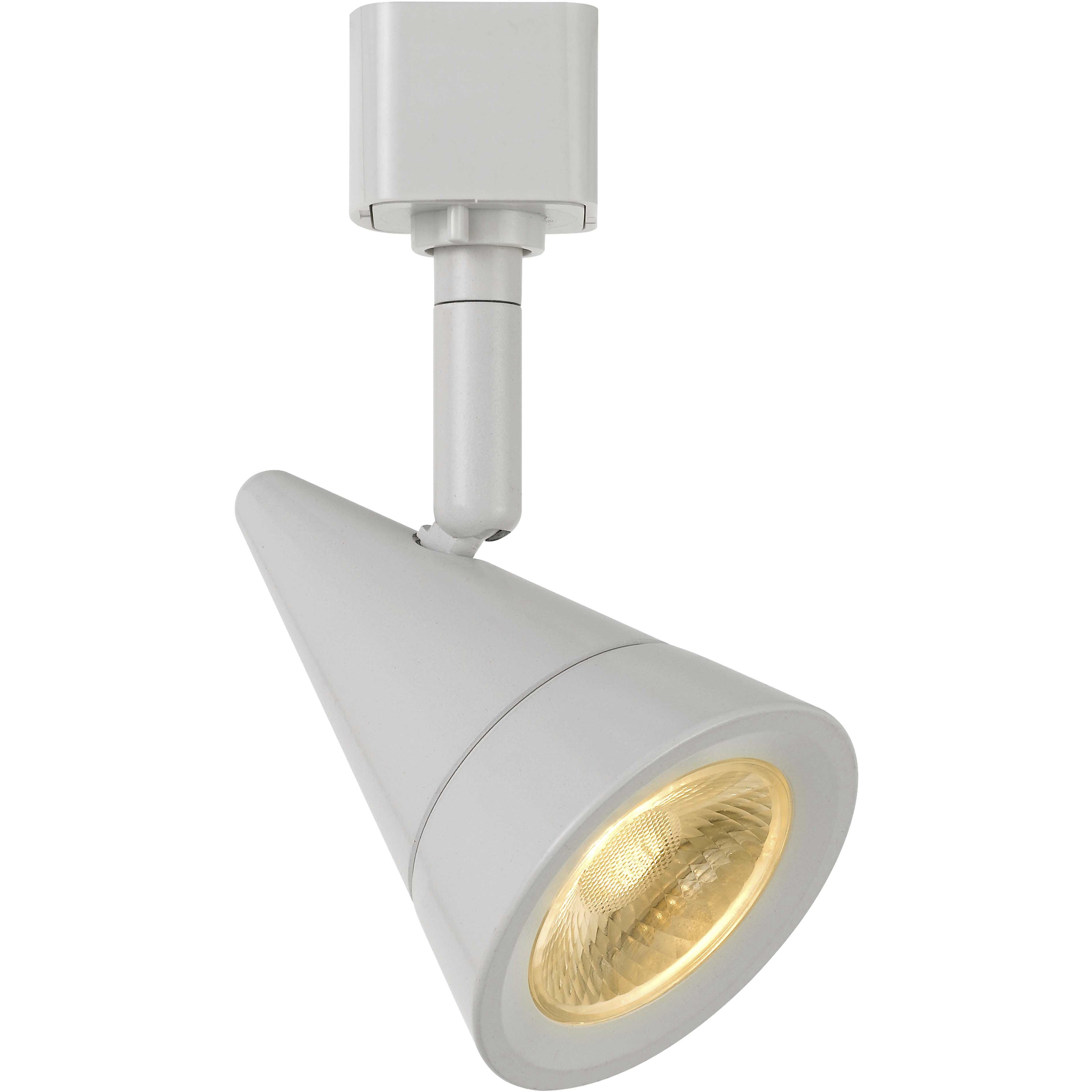Signature 1 Light White Track Head Ceiling Light