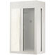 Lafayette 1 Light 14 inch Brushed Nickel Outdoor Wall Lantern