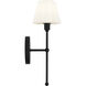 Irena Wall Sconce Wall Light in Matte Black