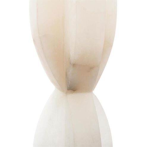 Crisscross Alabaster Floor Lamp Portable Light