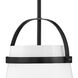 Tori LED 11.5 inch Black Pendant Ceiling Light