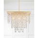 Rylee 24 Light 60 inch Antique Gold Chandelier Ceiling Light