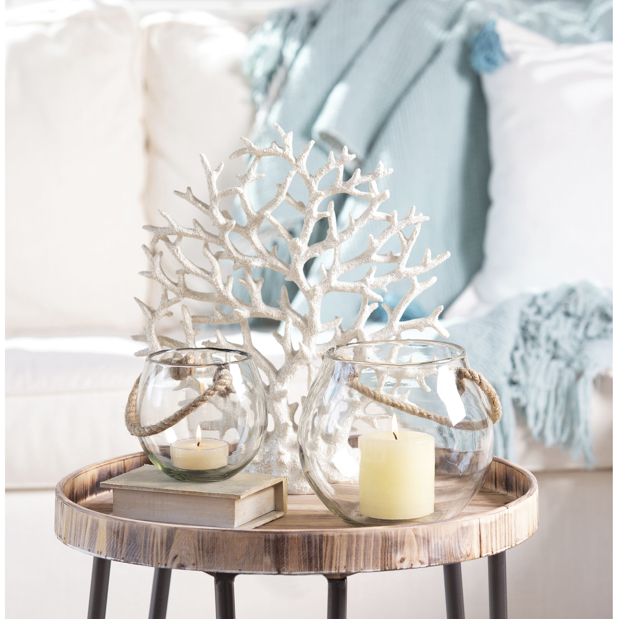 Rusa 8.25 X 7 inch Candleholder, Set of 2