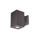 Cube Arch LED 4.5 inch Graphite Sconce Wall Light in Ultra Narrow, 85, 3500K, Towards Wall