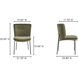 Early Green Dining Chair, Set Of Two