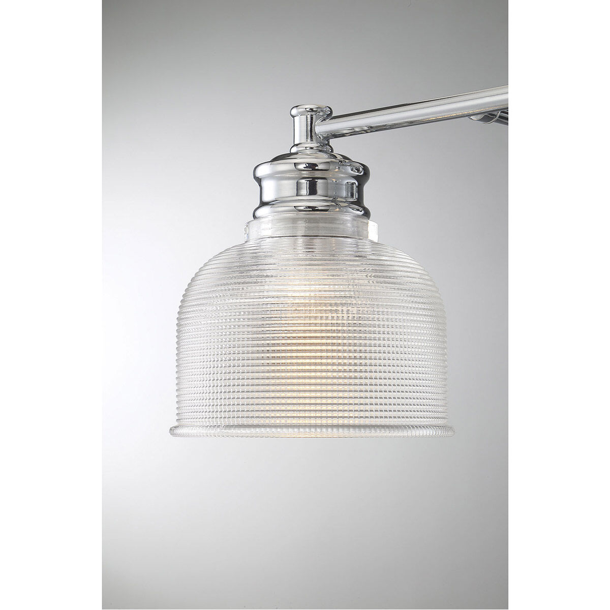 Transitional 3 Light 24.25 inch Chrome Bathroom Vanity Light Wall Light