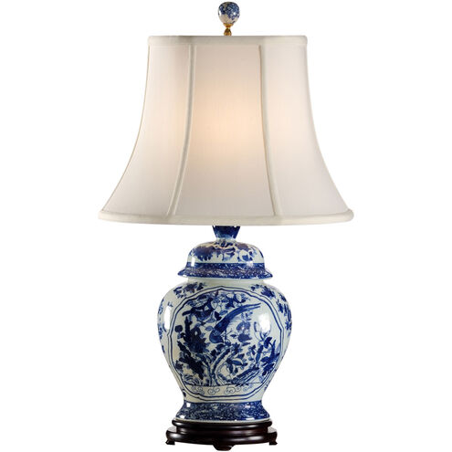 Frederick Cooper 27 inch 100.00 watt Hand Painted/Espresso Table Lamp Portable Light