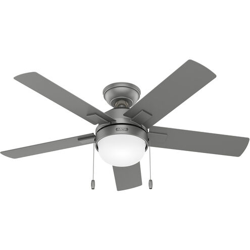 Zeal 44 inch Matte Silver Ceiling Fan