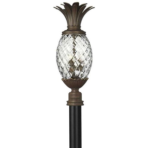 Plantation LED 25 inch Copper Bronze Outdoor Post Mount Lantern, Low Voltage