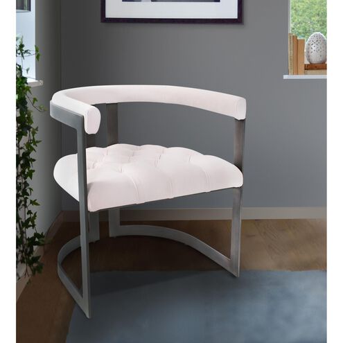 Bantry Cream and Gunmetal Armchair