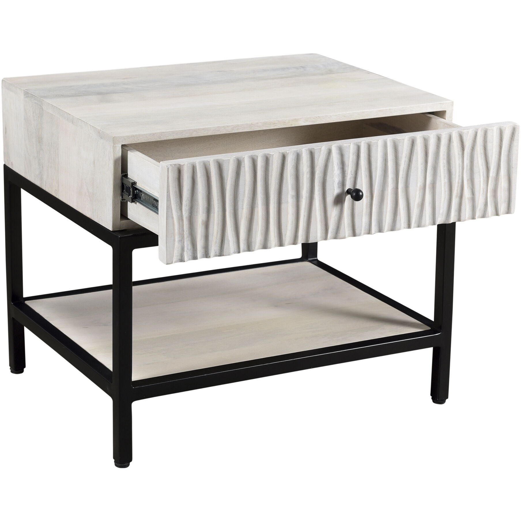 Faceout 26 X 21 inch White Nightstand