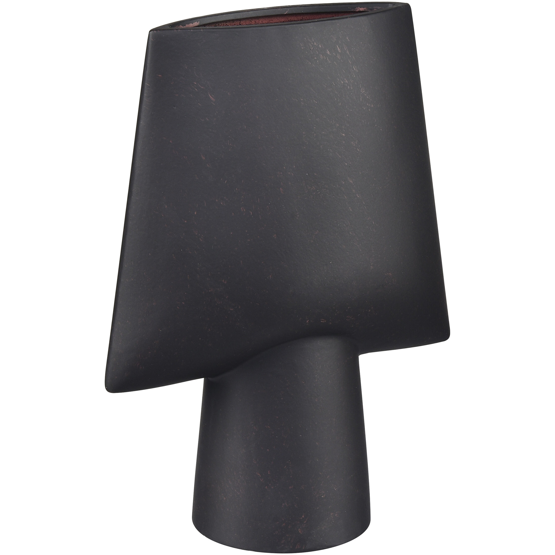 Hawking 12 X 9 inch Vase in Black