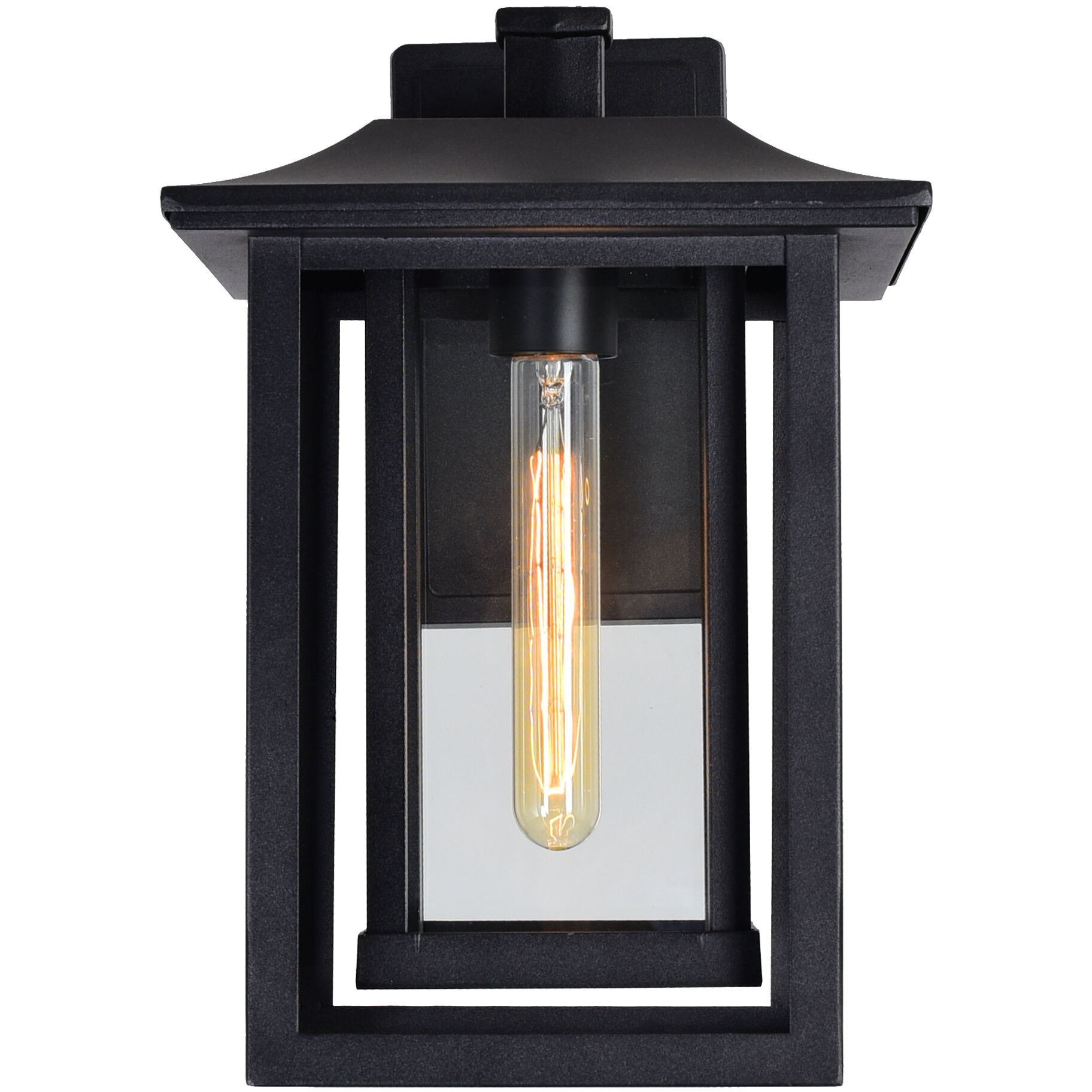 Winfield 1 Light 13.5 inch Black Outdoor Wall Light