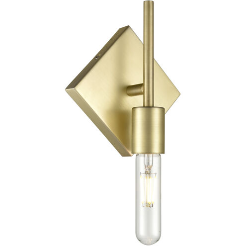 Mia LED 6.38 inch Satin Brass ADA Sconce Wall Light