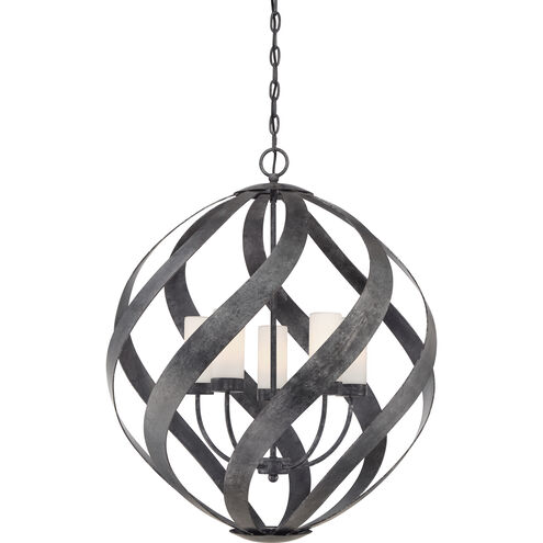 Blacksmith 5 Light 26 inch Old Black Finish Pendant Ceiling Light