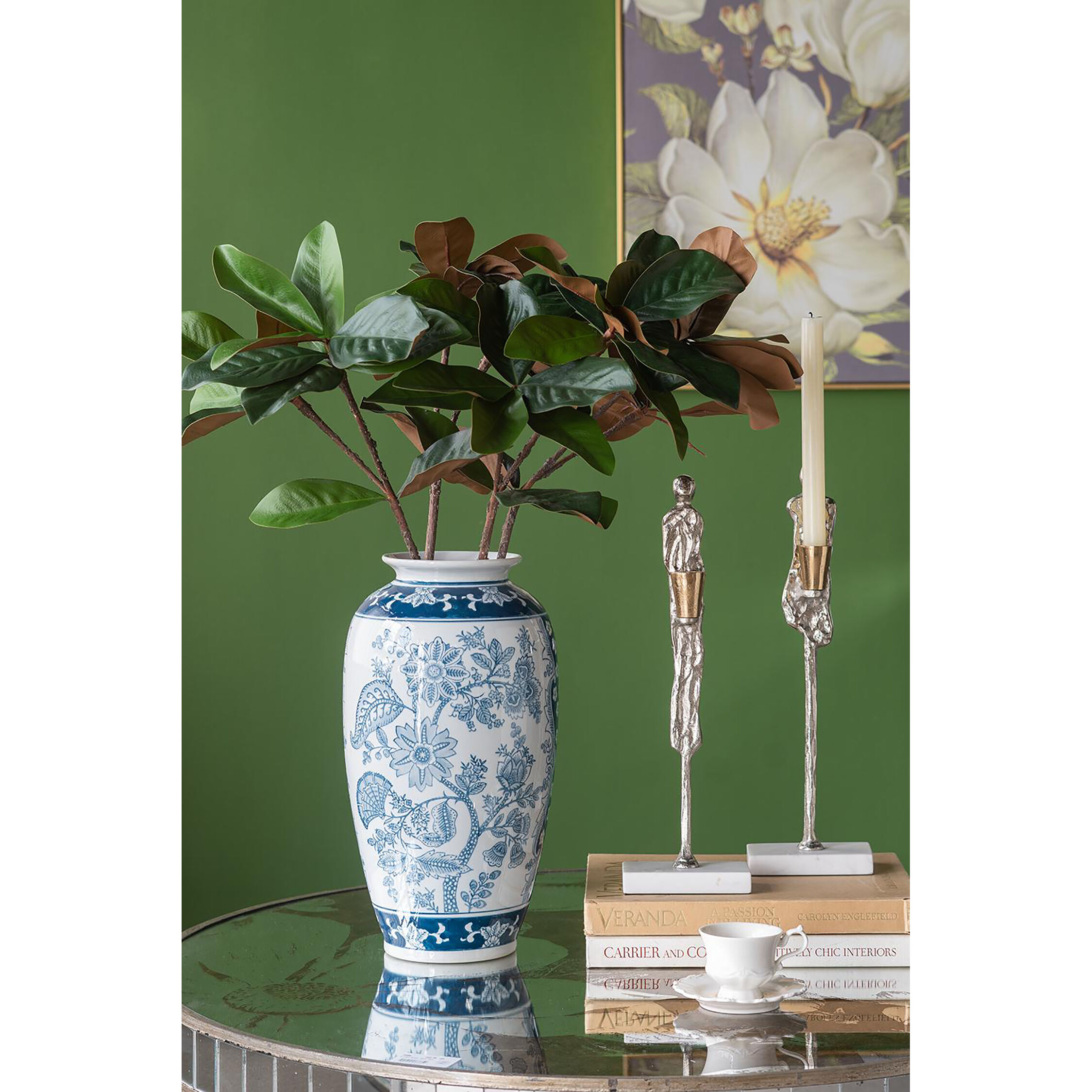 Anita 15 X 7.5 inch Flower Vase