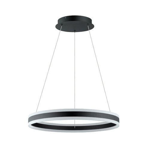 Tonarella 1 Light 24 inch Black Pendant Ceiling Light
