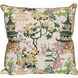 Chinoiserie 22 inch Multicolor Pillow
