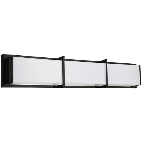 Winston LED 24 inch Matte Black Vanity Light Wall Light