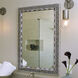Evelyn 36 X 24 inch Black Mirror