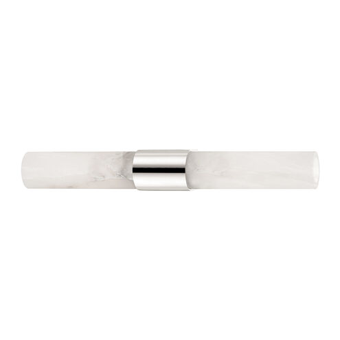 Ellington 2 Light 3.75 inch Polished Nickel Bath Bracket Wall Light