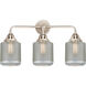 Nouveau 2 Stanton 3 Light 24 inch Polished Nickel Bath Vanity Light Wall Light