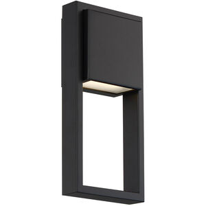 Archetype LED 12 inch Black Outdoor Wall Light, dweLED