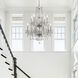 Calypso 8 Light 25 inch Polished Chrome Chandelier Ceiling Light