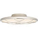 Peter Bristol Dot LED 16.5 inch Polished Nickel Flush Mount Ceiling Light