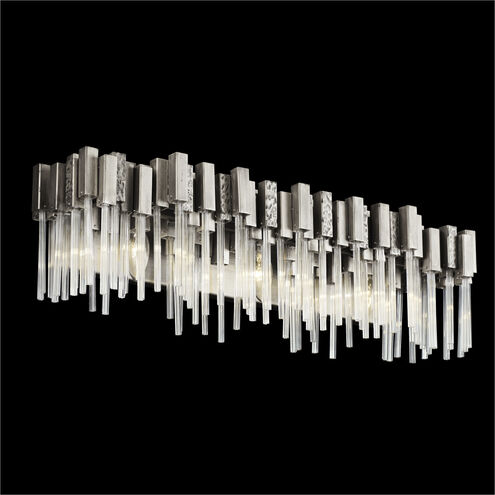 Matrix 3 Light 28 inch Rainy Night Bath Vanity Light Wall Light