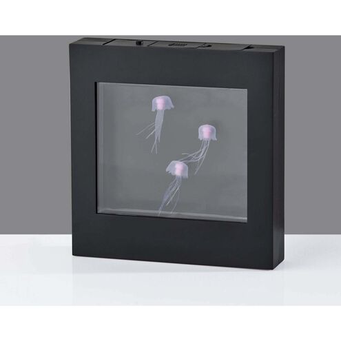 Jellyfish Motion 9 inch 0.50 watt Black Light Box Portable Light, Simplee Adesso