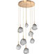 Gem 8 Light 28.10 inch Chandelier