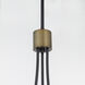 Arpeggio 3 Light 15 inch Matte Black Pendant Ceiling Light
