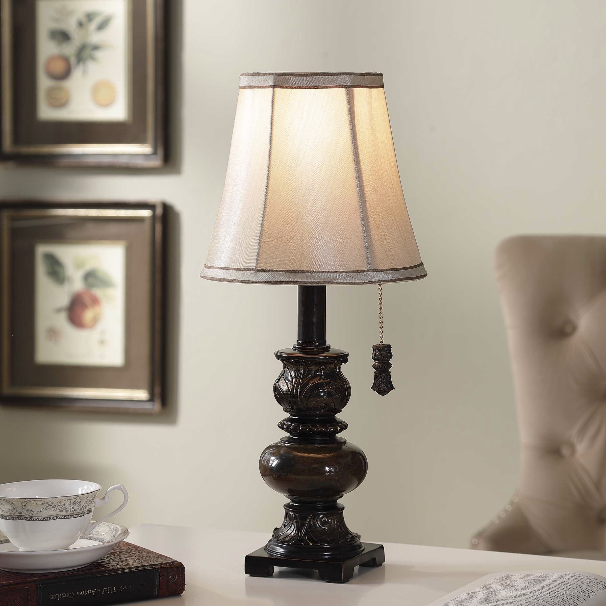 Trieste 18 inch 40.00 watt Brown Marbling Table Lamp Portable Light