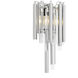 Gigi 1 Light 9.06 inch Nickel and Clear Glass Wall Lamp Wall Light