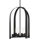Triomphe 8 Light 26 inch Black Pendant Ceiling Light